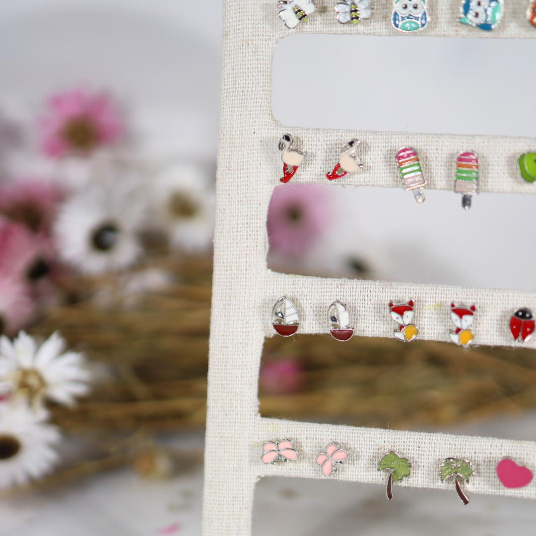 Puces d'oreilles pour enfants