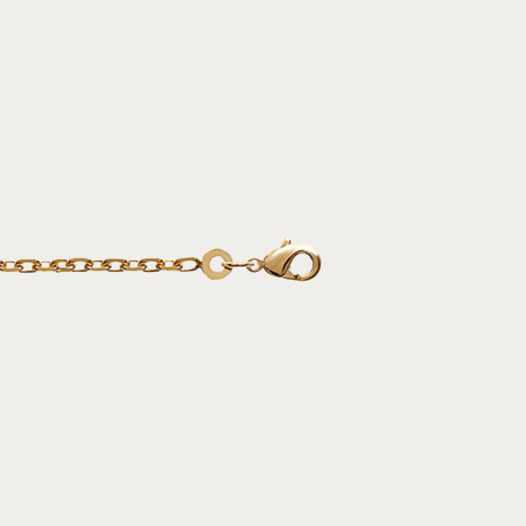 Avec son épaisseur de 2,25 mm, cette chaîne est idéale pour celles et ceux qui recherchent un bijou plus présent sans perdre en élégance. Portez-la seule pour un style chic et moderne ou associez-la à un pendentif pour créer une pièce unique qui vous ressemble.