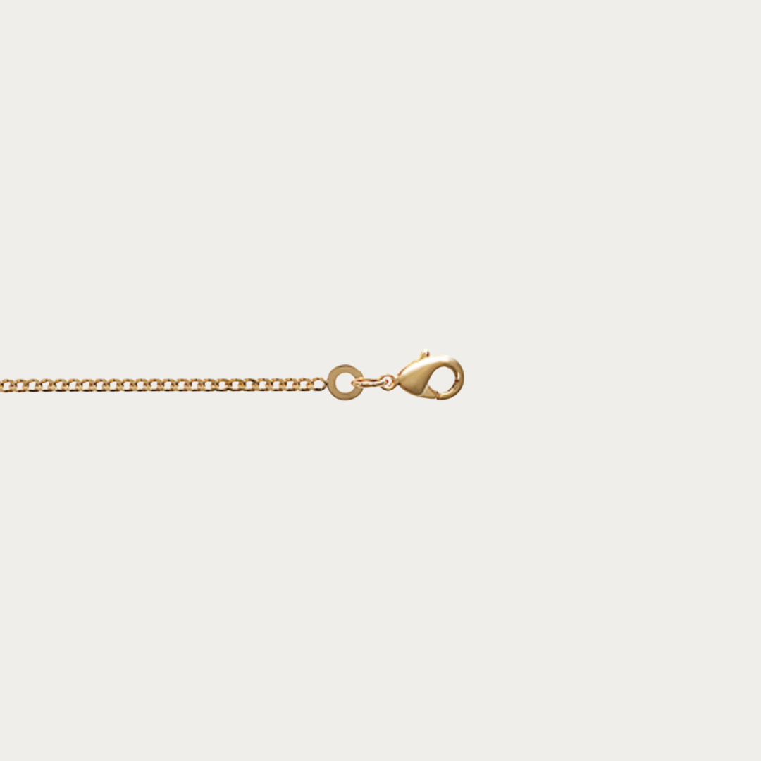 Craquez pour notre chaîne Gourmette diamantée en plaqué or jaune 18K de 1,80 mm. Élégante et lumineuse, elle se porte seule ou avec un pendentif. Livraison rapide depuis Saint-Martin.