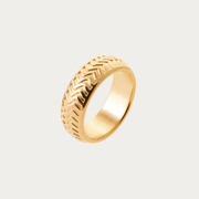 Bague dorée – Petite Cayes