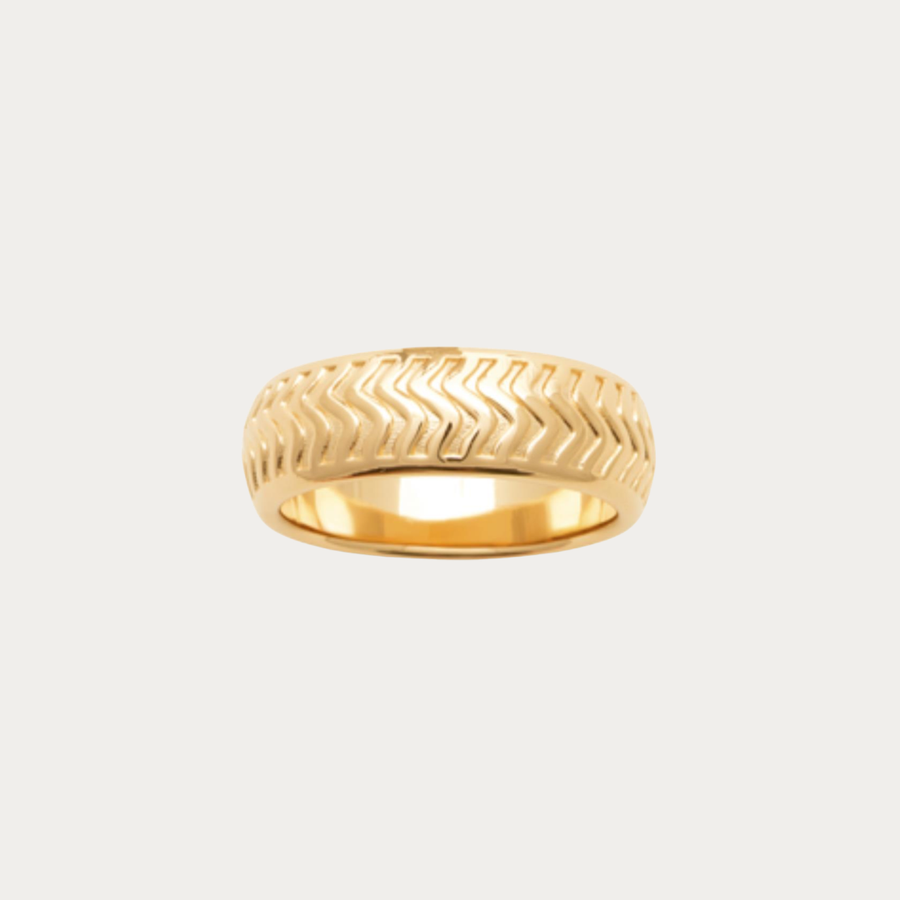 Bague dorée – Petite Cayes
