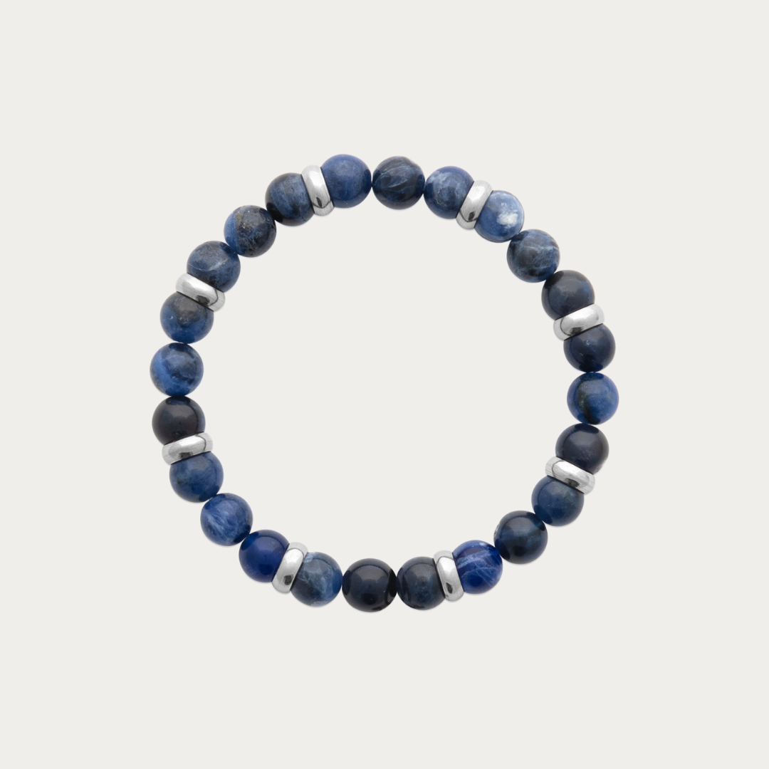 Bracelet élastique Élément avec Sodalite