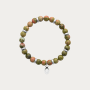 Bracelet élastique Élément avec Unakite