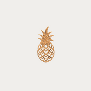 Pendentif Mordilonus doré en forme d'ananas