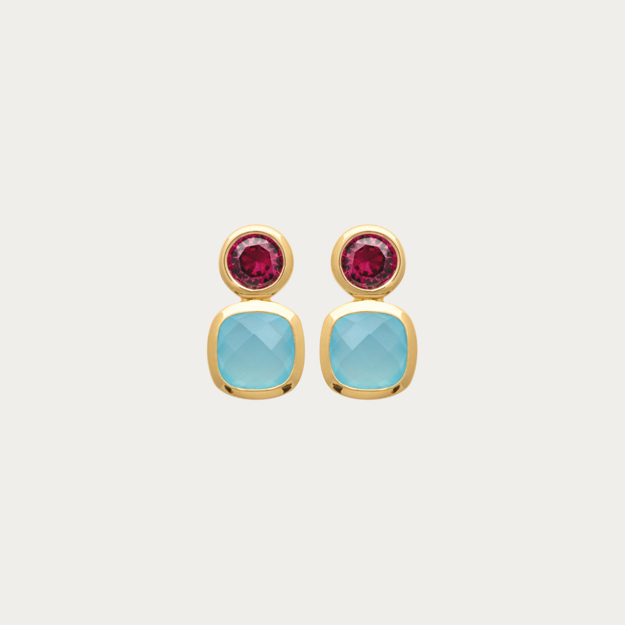 Vente puces d'oreilles pour femme de la marque Prendre le large, disponible sur notre site en ligne de bijoux.
