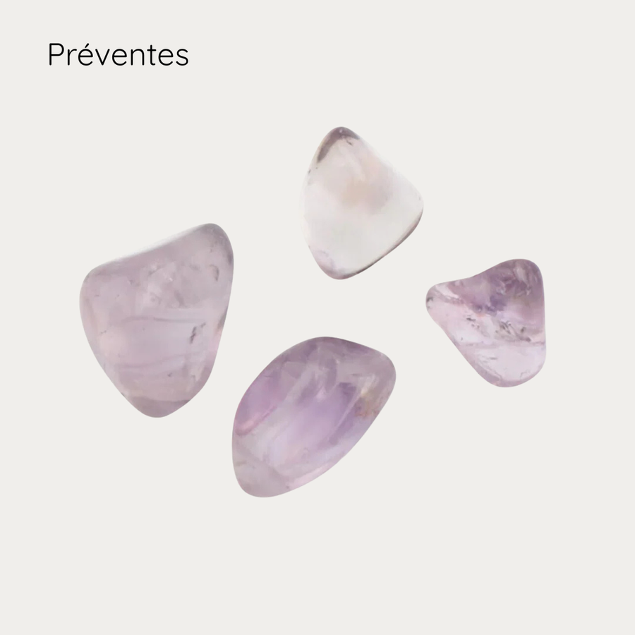 Améthyste pierre roulée 3/4 cm