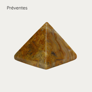 Pyramide Agate Crazy Lace Mexique / 3 cm
