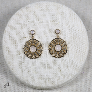 Les boucles d'oreilles de la marque Prendre la large sont fabriquées à partir d'Or jaune 750 de haute qualité, disposé sur trois couches (3 microns d'Or jaune).