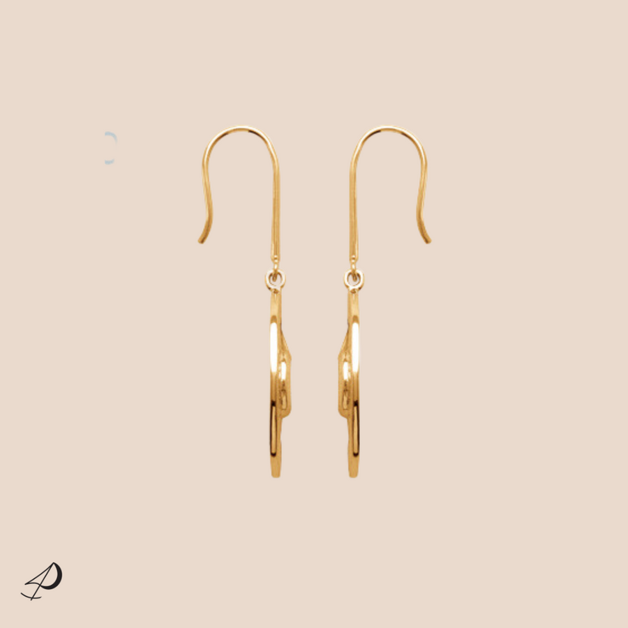 Boucles d'oreilles Alcazar avec Pierre de lune