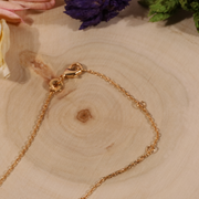 Collier chaîne Rohotu avec perle de culture